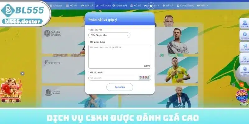 Dịch vụ CSKH được đánh giá cao