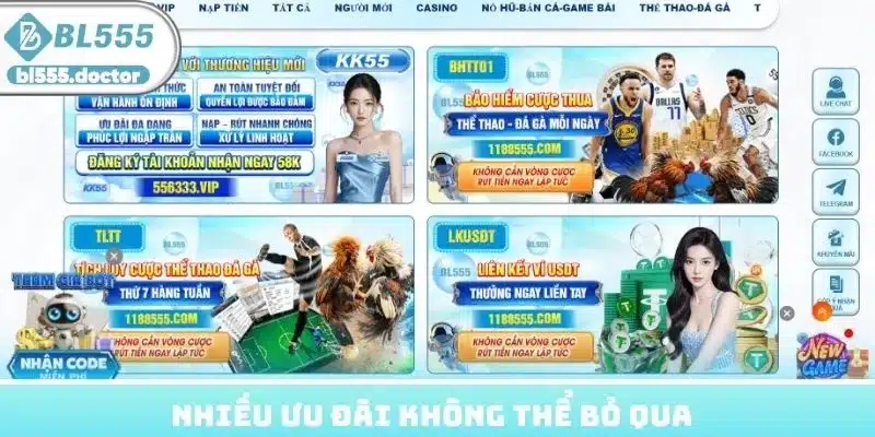 Nhiều ưu đãi không thể bỏ qua