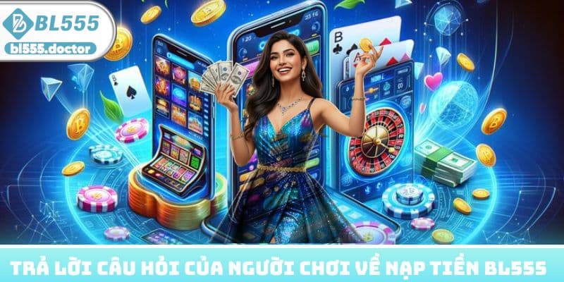 Trả lời câu hỏi của người chơi về nạp tiền BL555